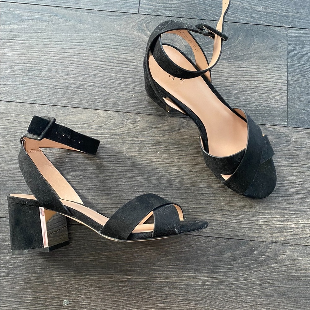 Black Suede Strappy Heel from Call It Spring. US Women’s Size 7.